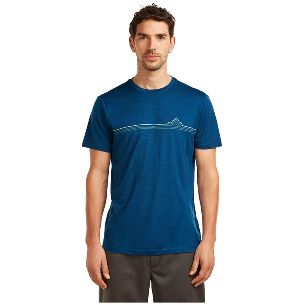 Merino 150 Tech Lite SS Tee Range Stripes Merino 150 Tech Lite SS Tee Range Stripes