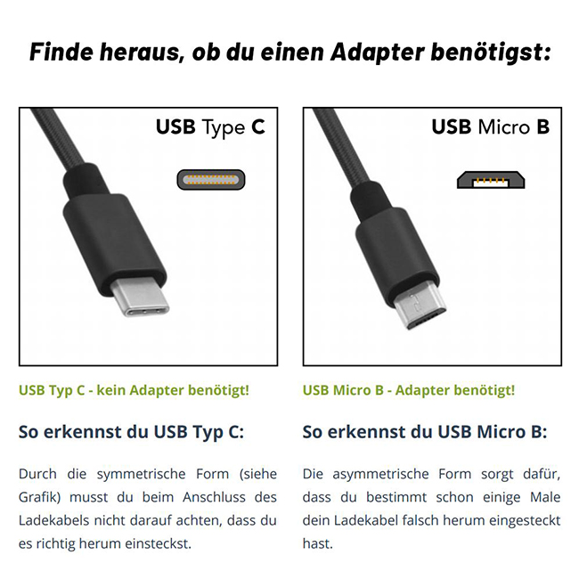 OTG Adapter Micro USB auf USB-C