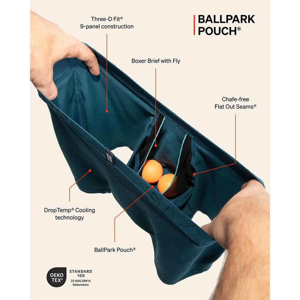 Droptemp Cooling Cotton Boxer Brief Fly