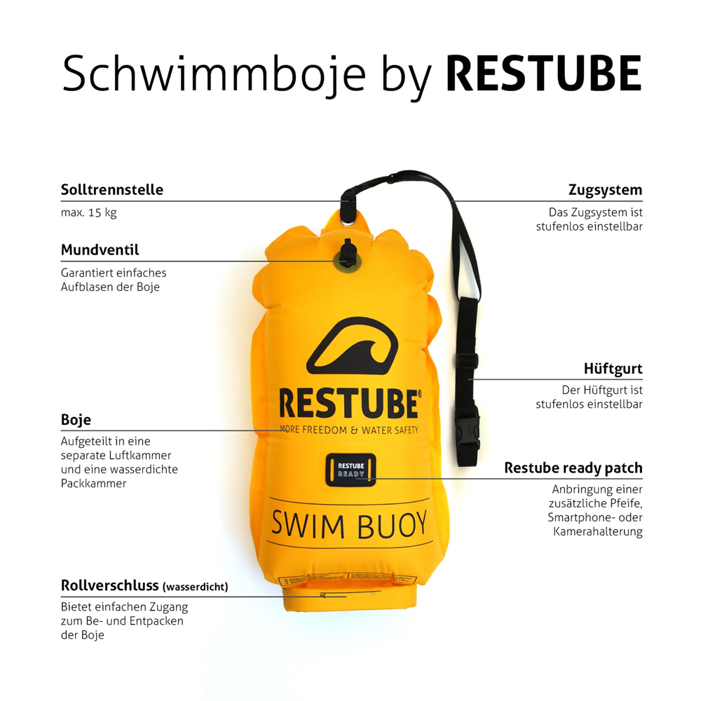 Schwimmboje Pro by RESTUBE