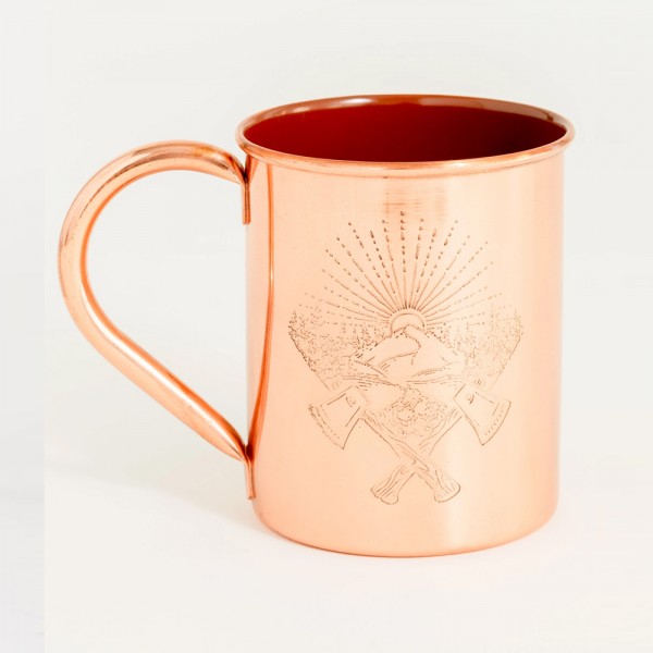 Copper Mug Axe Crest 400 ml