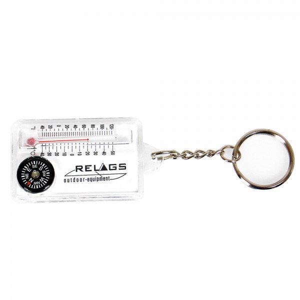 Schlüsselanhänger Thermometer/Kompass