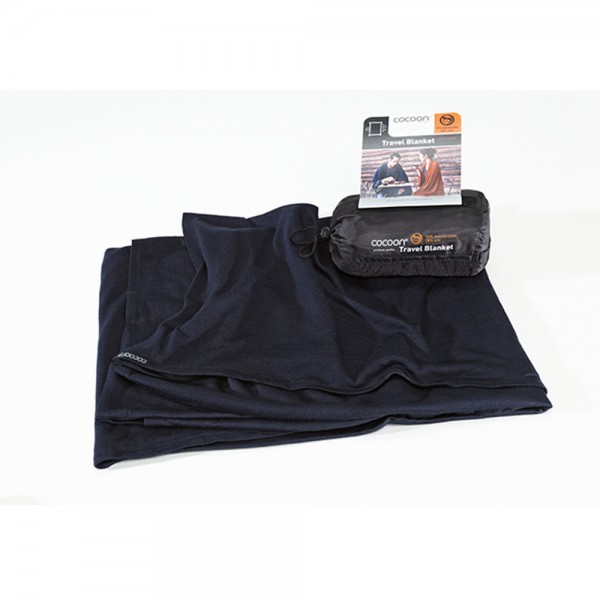 Merino Wool/Silk Travel Blanket